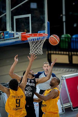 Battling for the rebound