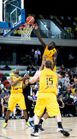 Big air to complete the dunk